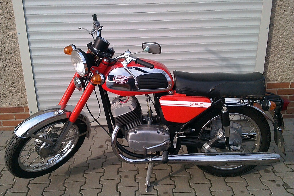 JAWA 350/634-5-02 krásně zrenovovaná