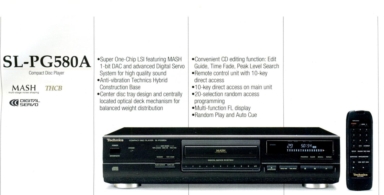 Technics SL-PG580A