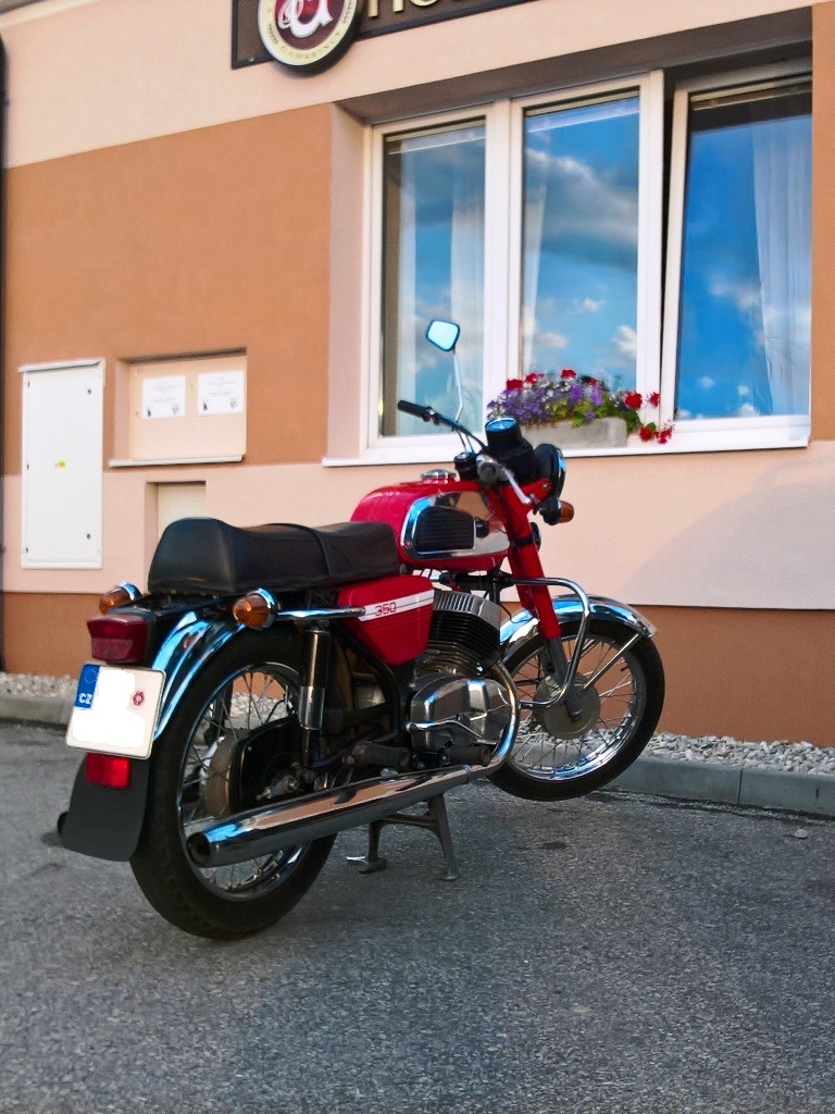Jawa 350/634 léto 2017